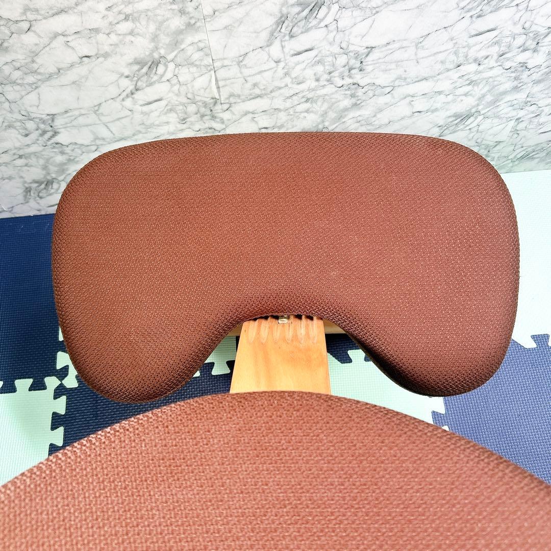 バランスイージー バランスチェア ブラウン 姿勢矯正 通常フレーム