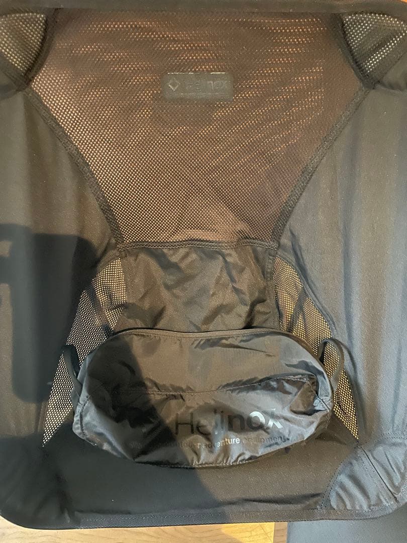 ヘリノックス Helinoxチェアワン　オールブラックブラックアウトエディション