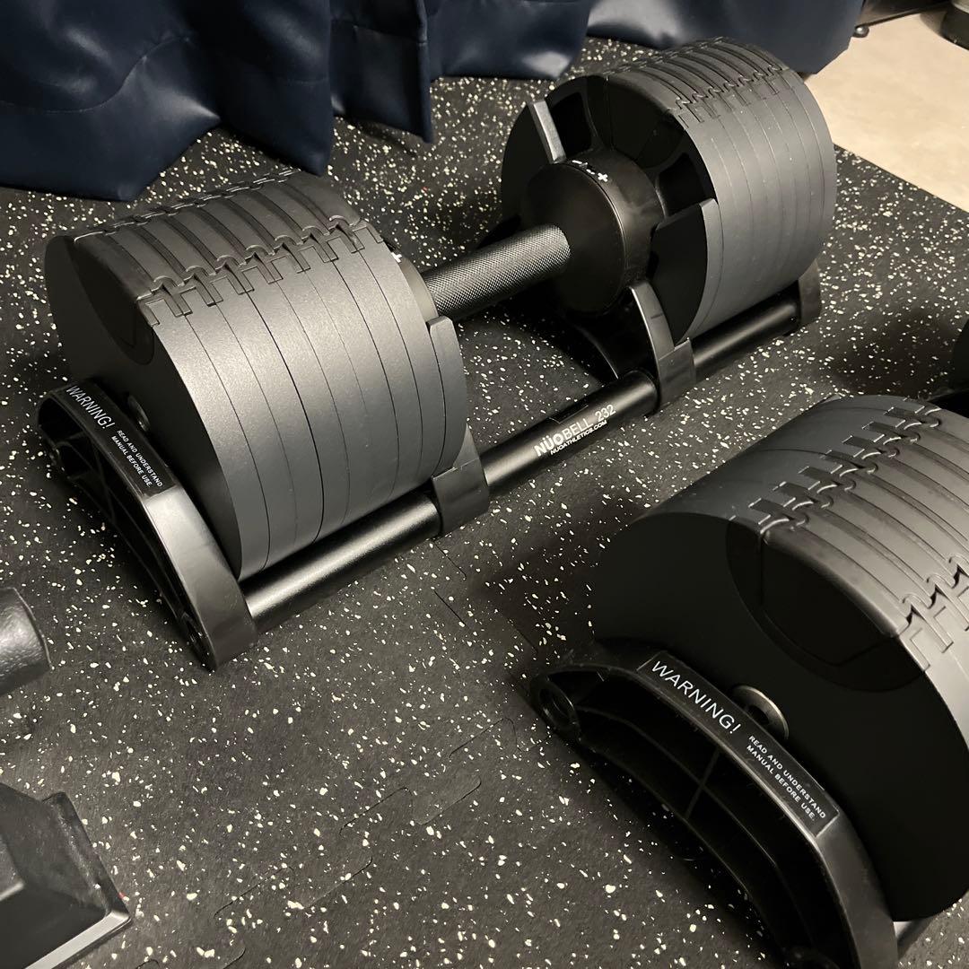 ②NÜOBELL フレックスベル2kg刻み32kg オールブラック2個セット