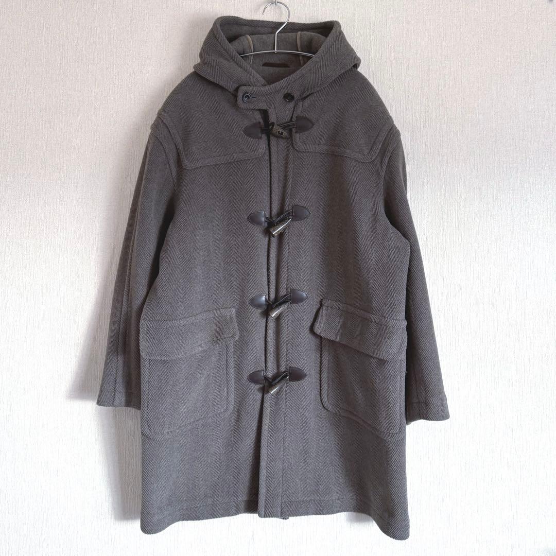 90SCHAPS RALPH LAURENヘリンボーン織ダッフルコート