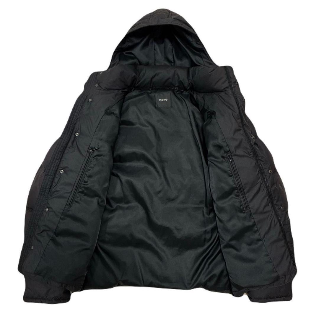 RURURU様専用 Theory EDMOND ダウンジャケット 黒 フード着脱 - メルカリ