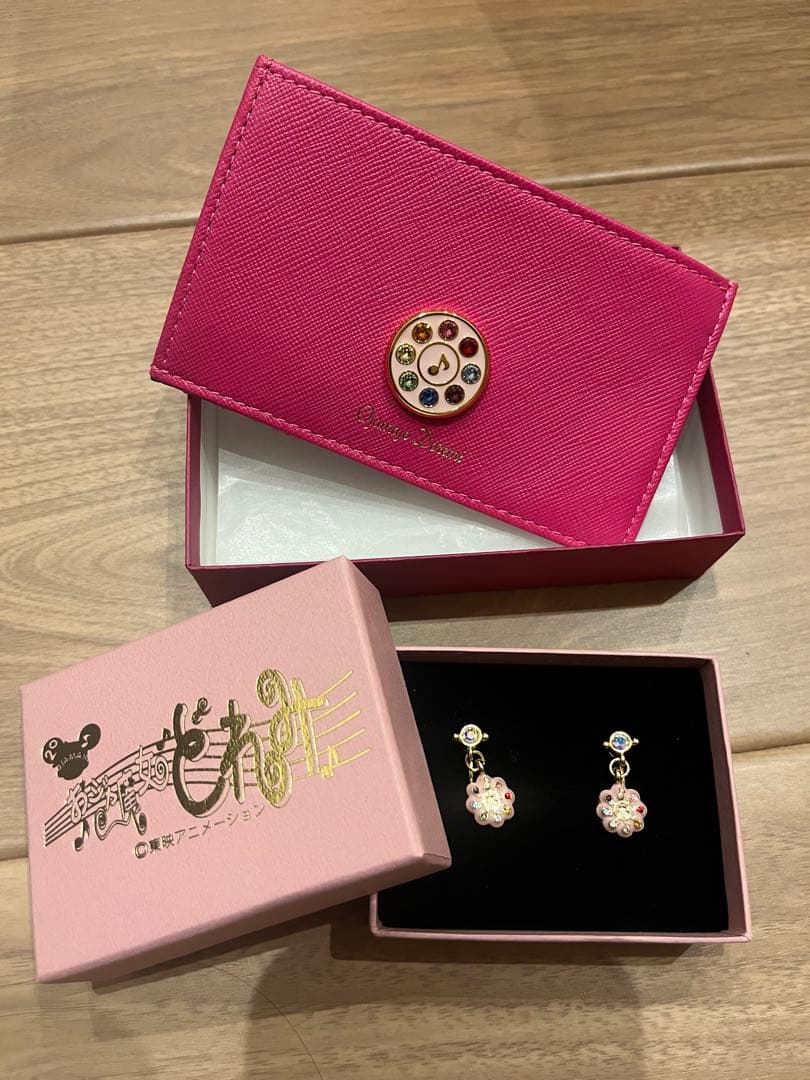 おジャ魔女どれみ　プレミアムバンダイ　ケース　イヤリング