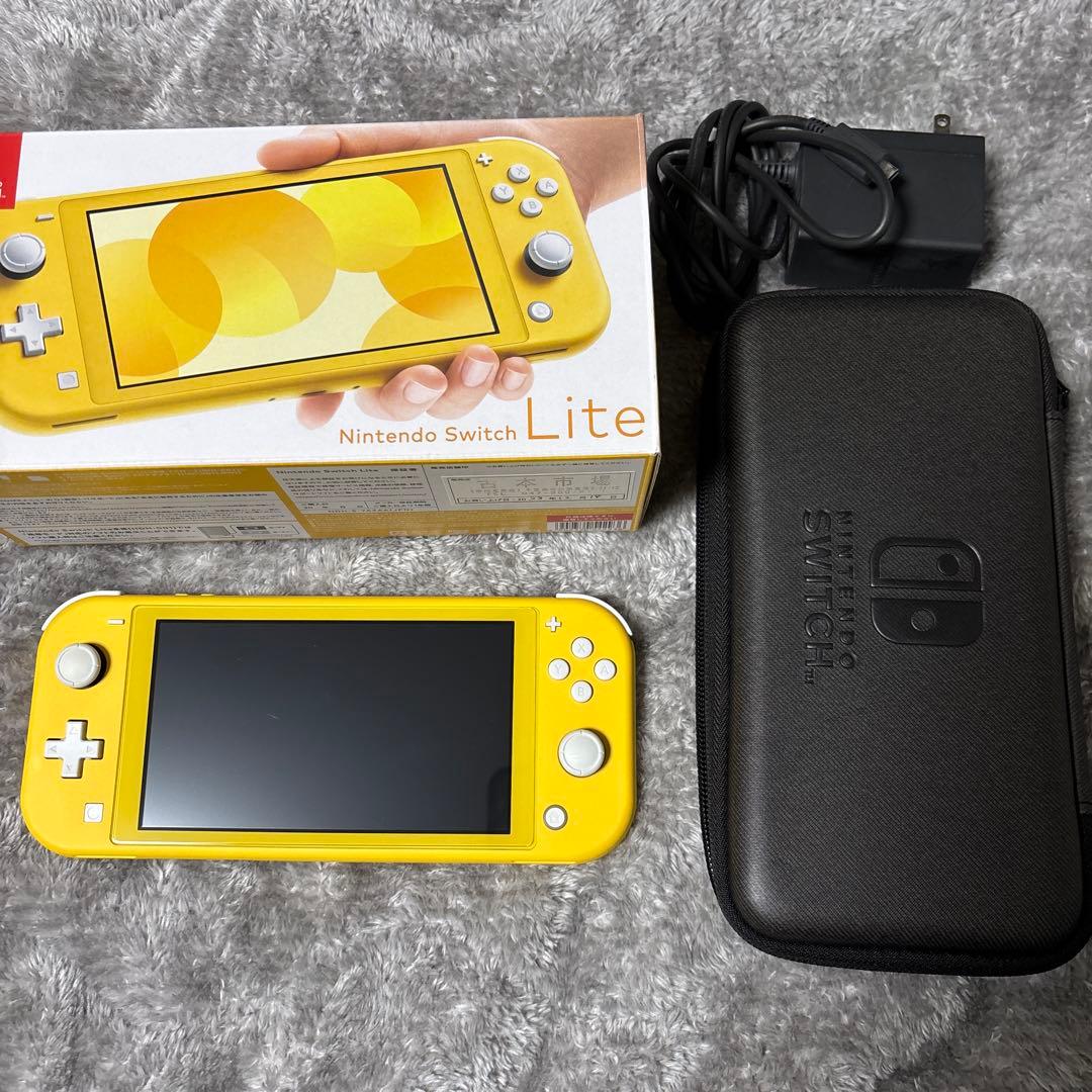Nintendo Switch Lite イエロー 本体 SDカード付き