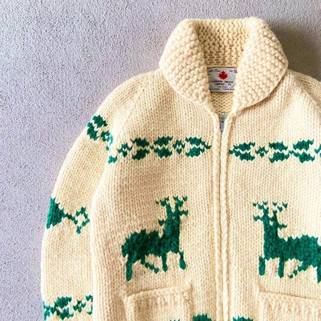 カウチン セーター ニット カナダ カナディアンセーター トナカイ
