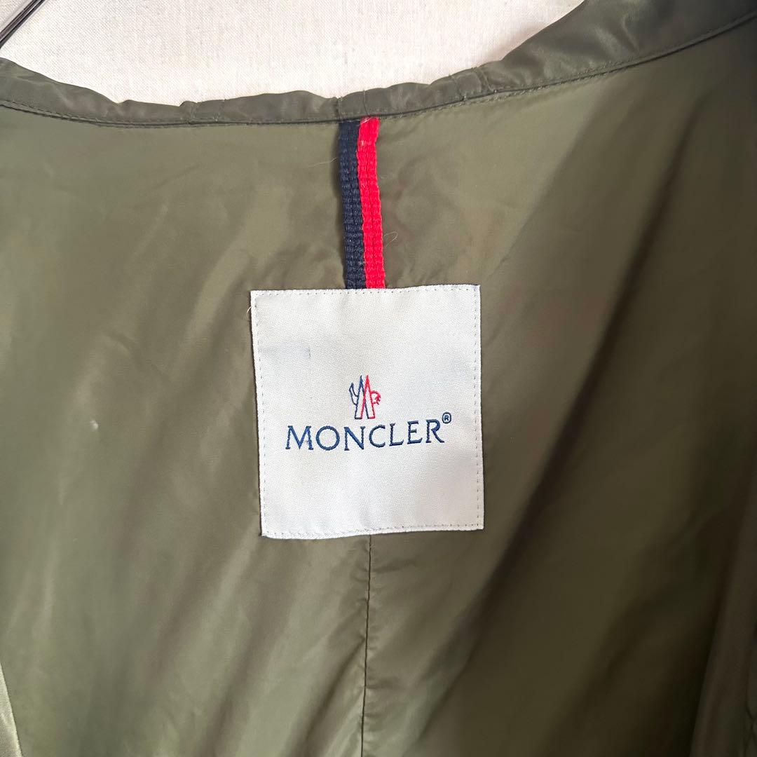 〈 MONCLER 〉Nylon Long Hooded Spring