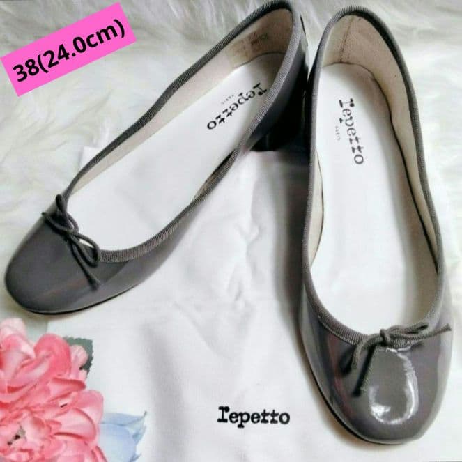 美品♪ repetto レペット カミーユ バレエシューズ エナメル 保存袋付