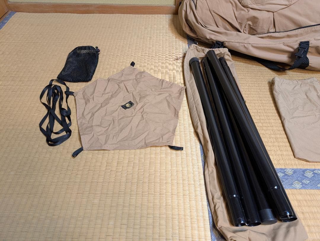 TOMOUNT　ポリコットン　ワンポール テント 2.8m 2回使用　OP付き