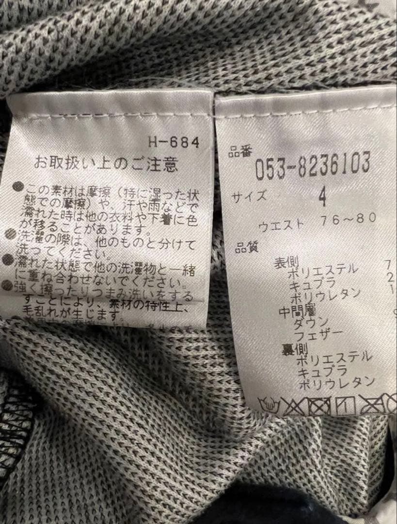 パーリーゲイツMサイズ4【冬用】