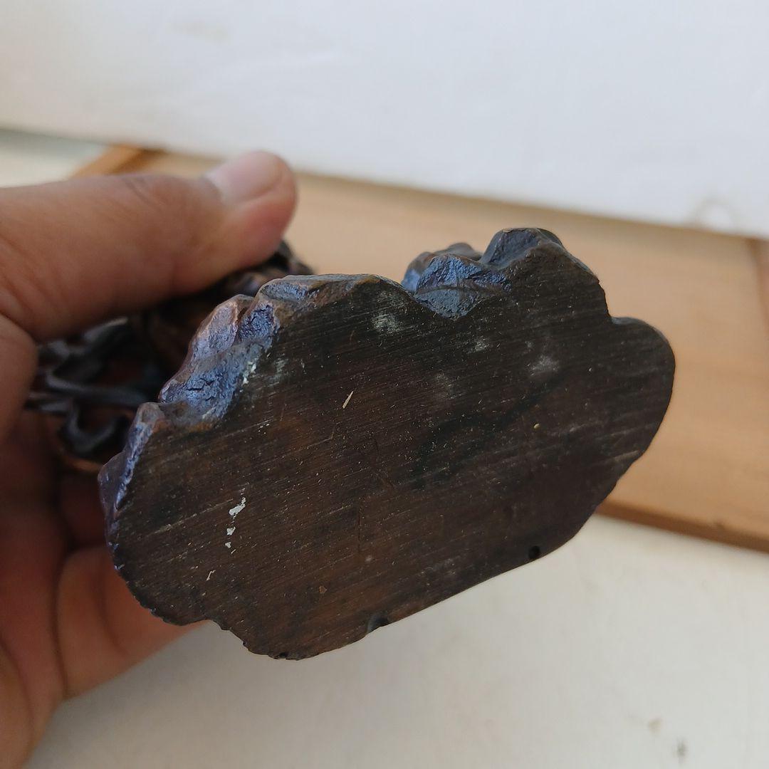 不動明王 彫刻 仏教工芸品 極上彫 倶利伽羅不動明王立