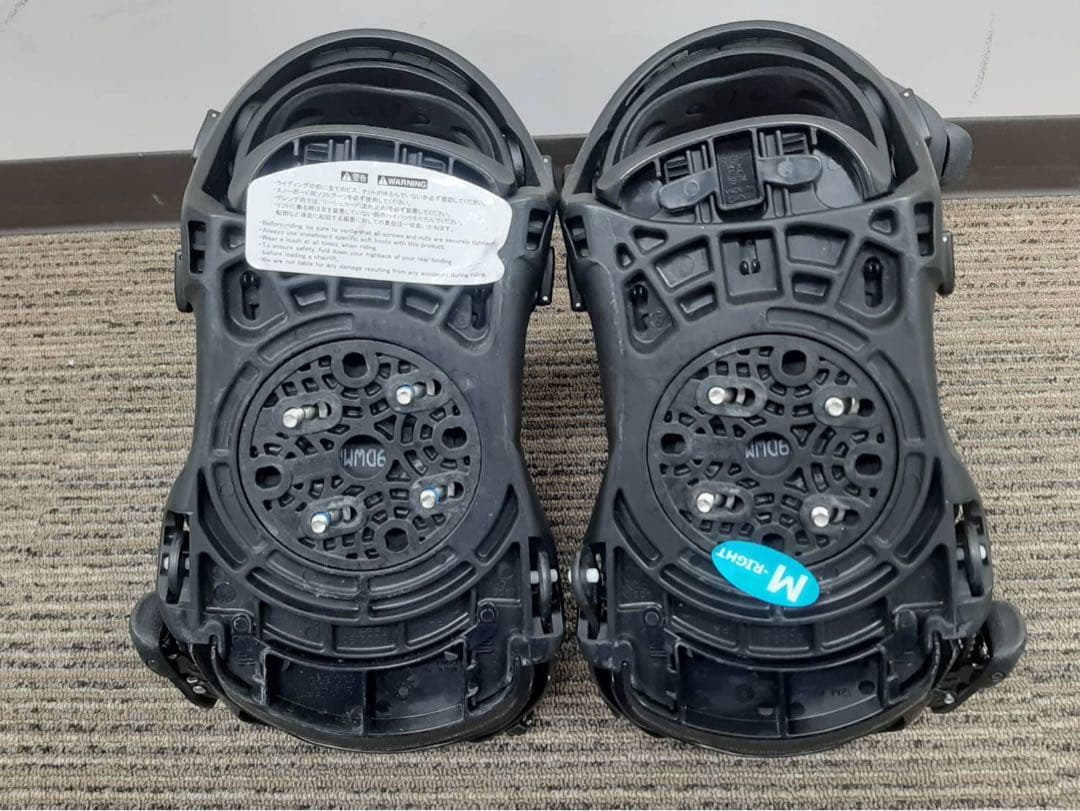 フラックス　DSW　ビンディング　M サイズ　FLUX　ウィング　スノーボード