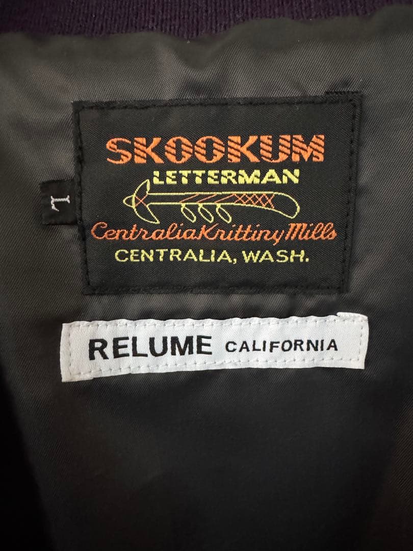 【美品】JOURNAL STANDARD スクーカム別注 メルトンスタジャン