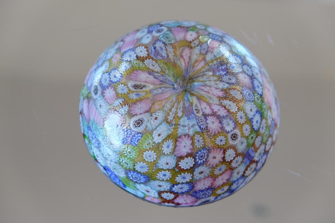 吹きガラス ミルフィオリ ムラーノガラス ヴェネチアングラス/小皿