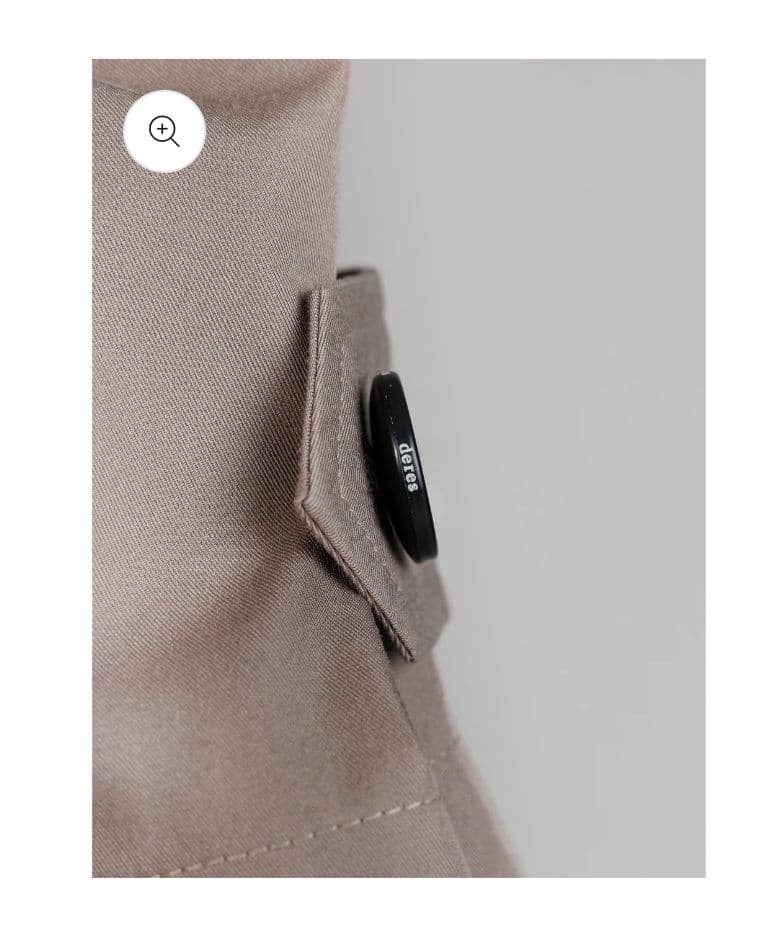 deres デレス　トレンチ　コート　Drawer ドゥロワー　ブラミンク