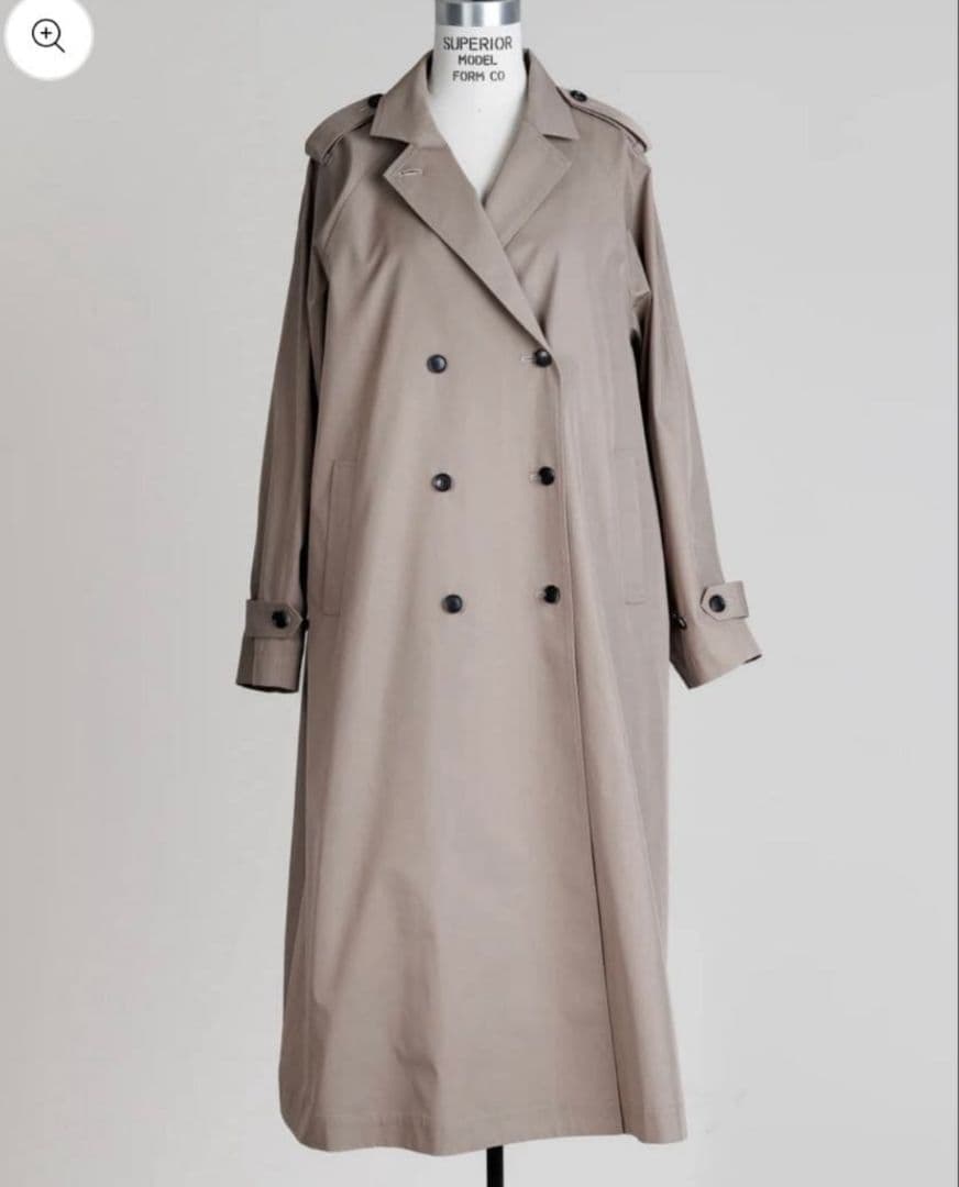 deres デレス　トレンチ　コート　Drawer ドゥロワー　ブラミンク