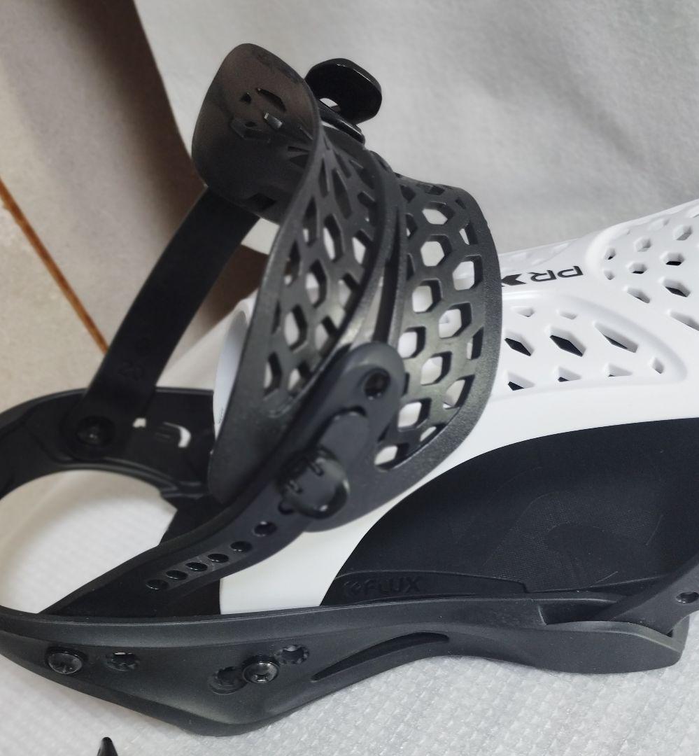 FLUX PR ビンディング Mサイズ ホワイト/ブラック　美品