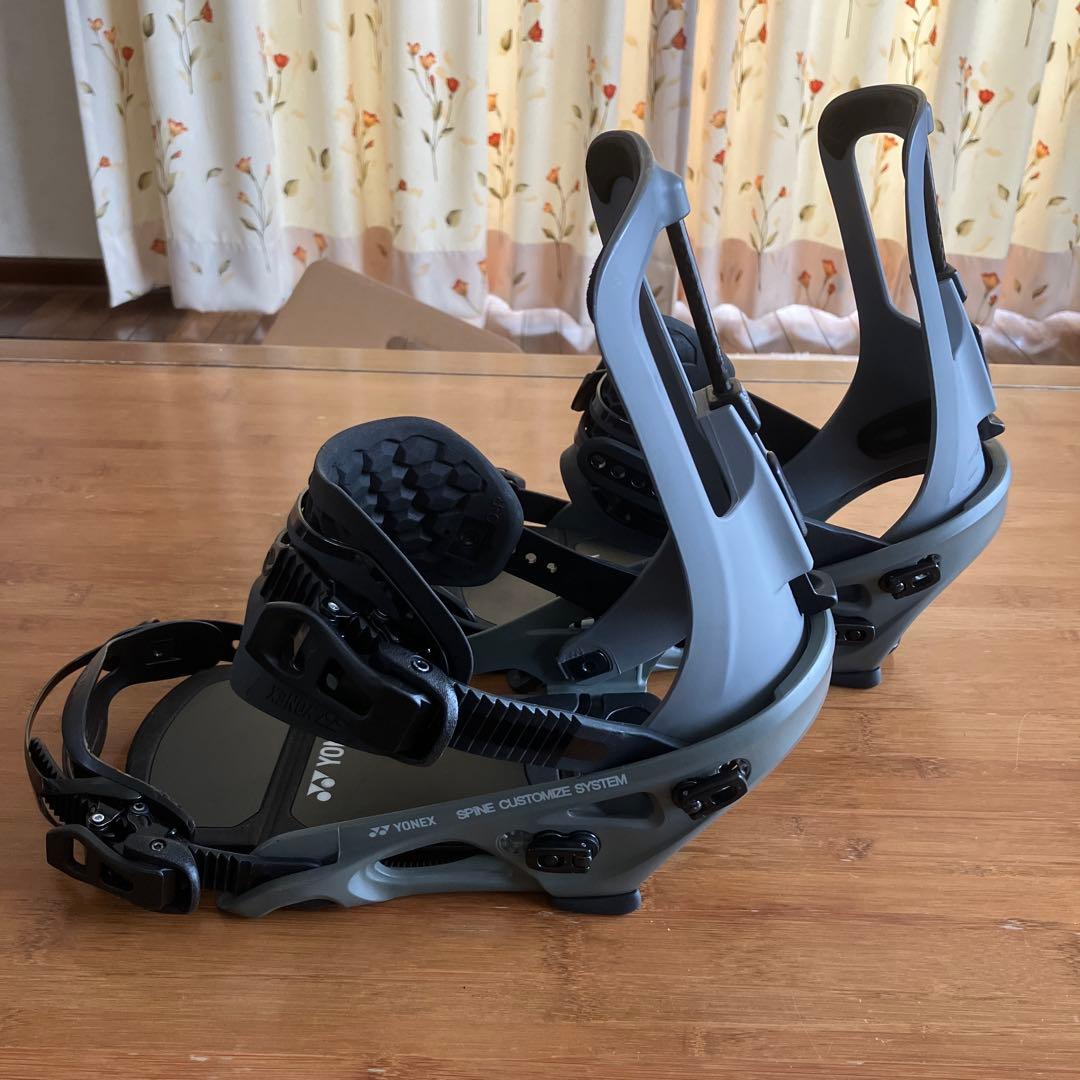 YONEX スノーボード バインディング　グレー