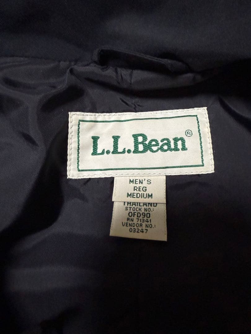 80s90s エルエルビーン goretex ゴアテックス ステンカラーコート黒