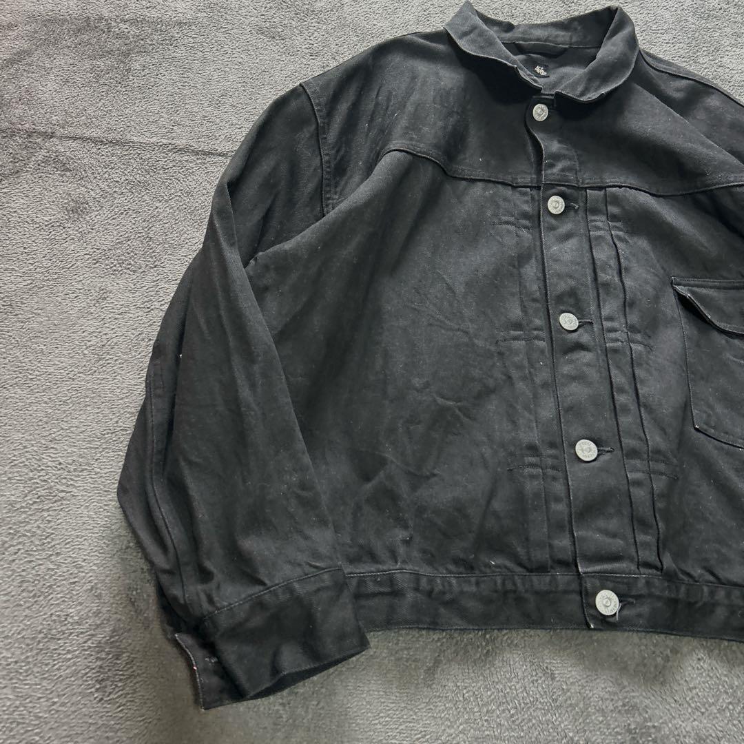 kaptain sunshine デニムトラッカー 黒 38 506型