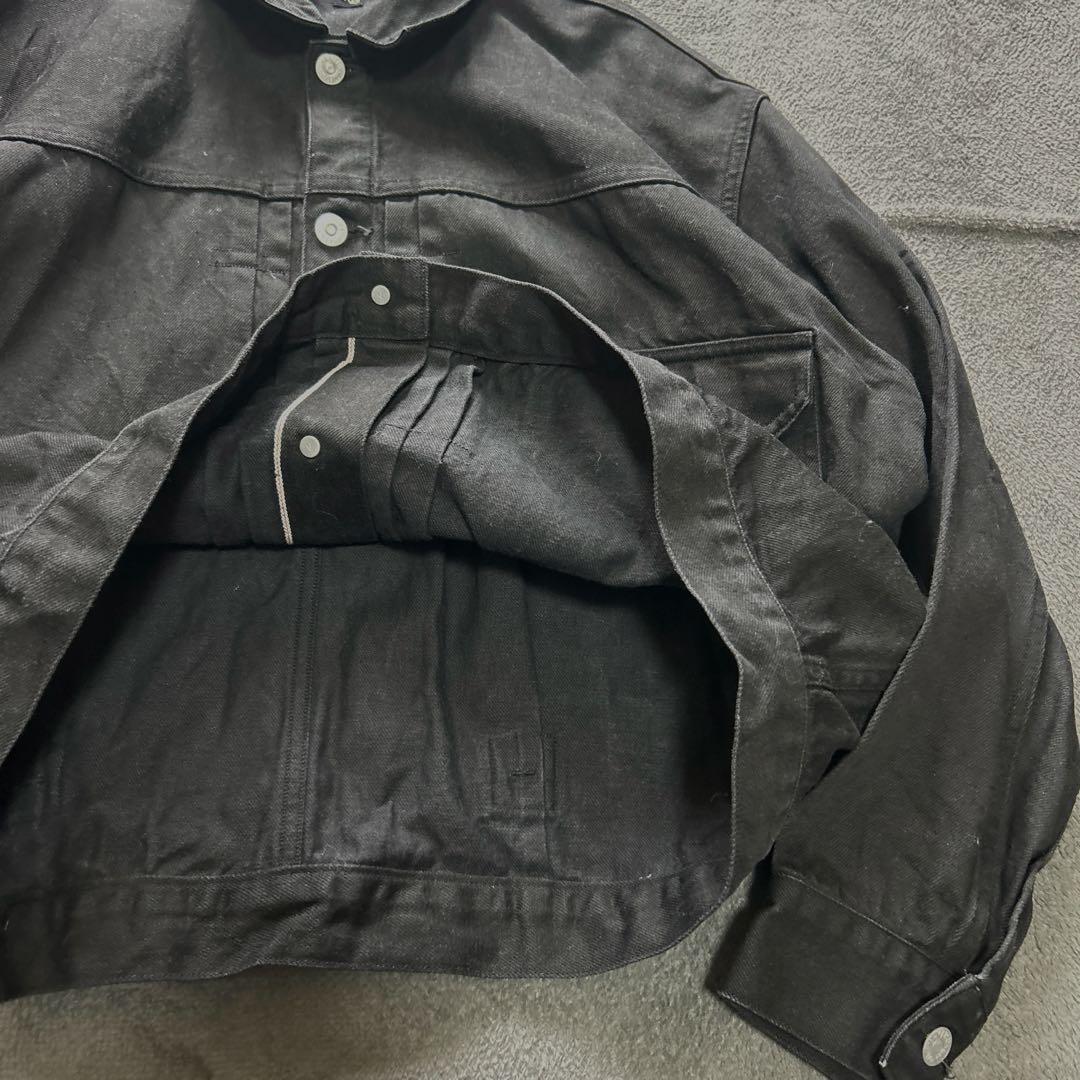 kaptain sunshine デニムトラッカー 黒 38 506型