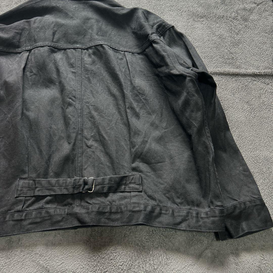 kaptain sunshine デニムトラッカー 黒 38 506型