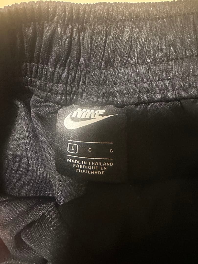 Nike スナップボタン付き　バスケット　パンツ L ブラック