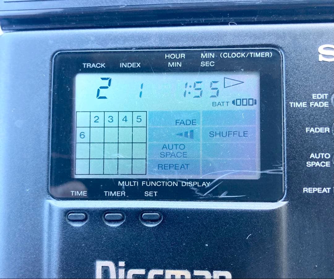 (音飛びあり)SONY Discman D-350 CDプレーヤー