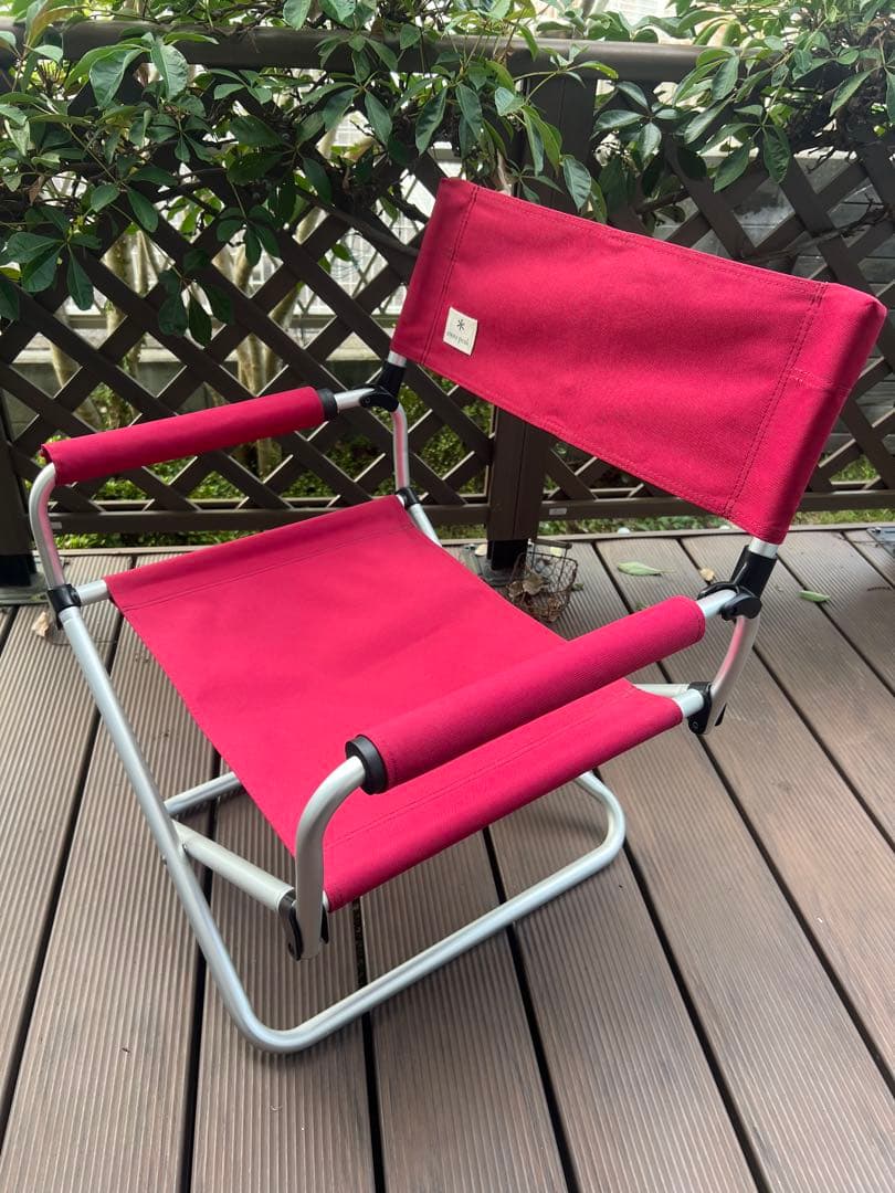 スノーピーク( peak) エントリーFDチェア LV-075RD 美品