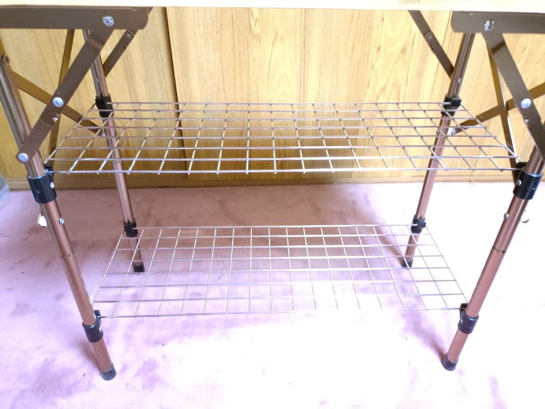 レア　コールマン　コンフォートマスター　バンブー　マルチシェルフミニ