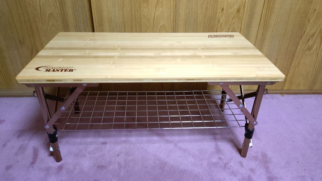 レア　コールマン　コンフォートマスター　バンブー　マルチシェルフミニ