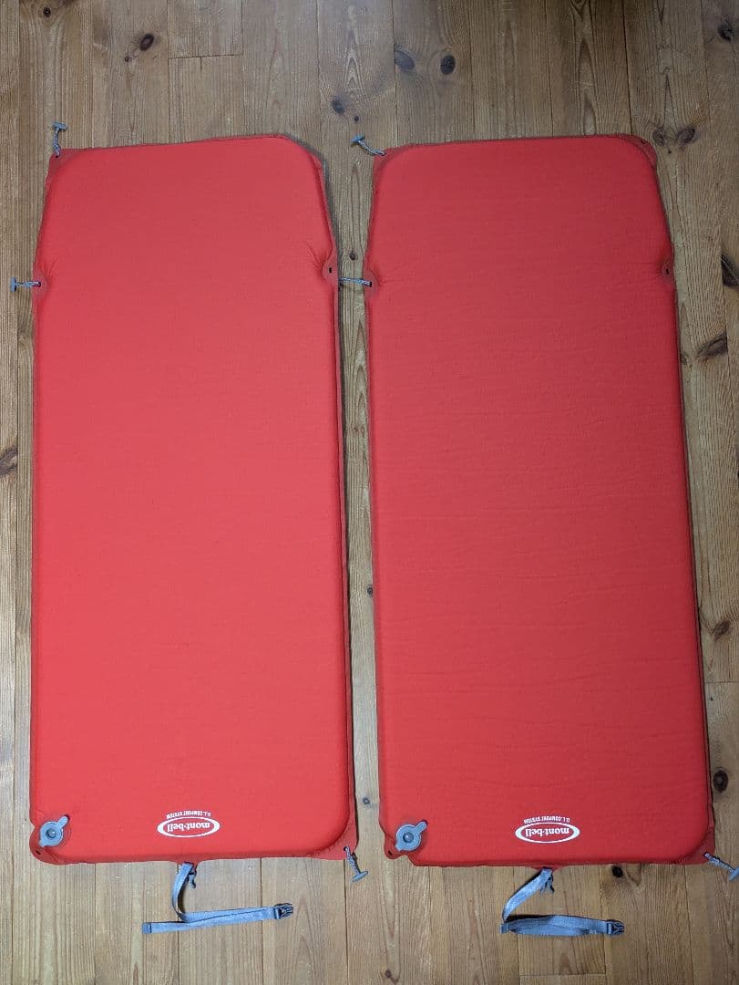 モンベル　アルパインパッド２５ １２０ ２個、ポンプバック付き