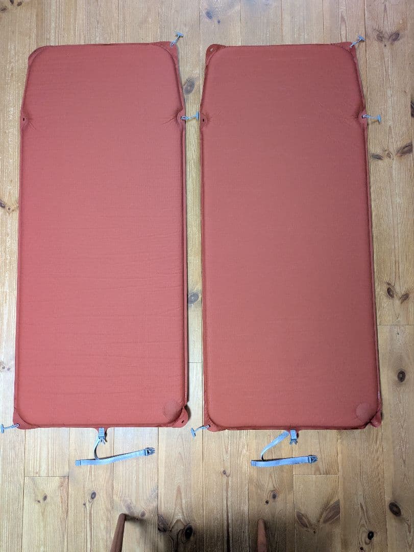 モンベル　アルパインパッド２５ １２０ ２個、ポンプバック付き