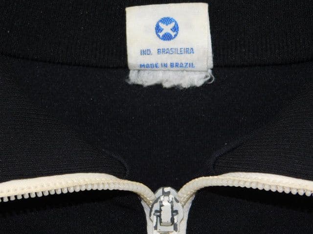 1979年親善試合来日ブラジルサンパウロ州選抜チームジャージ上 JeTCeR 黒