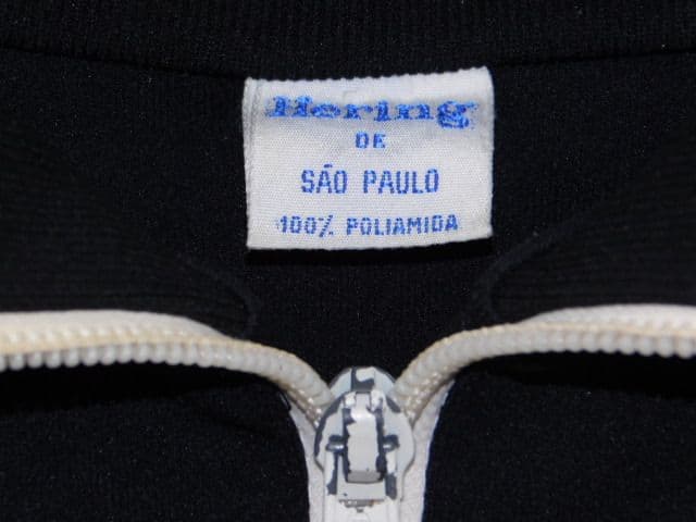 1979年親善試合来日ブラジルサンパウロ州選抜チームジャージ上 JeTCeR 黒