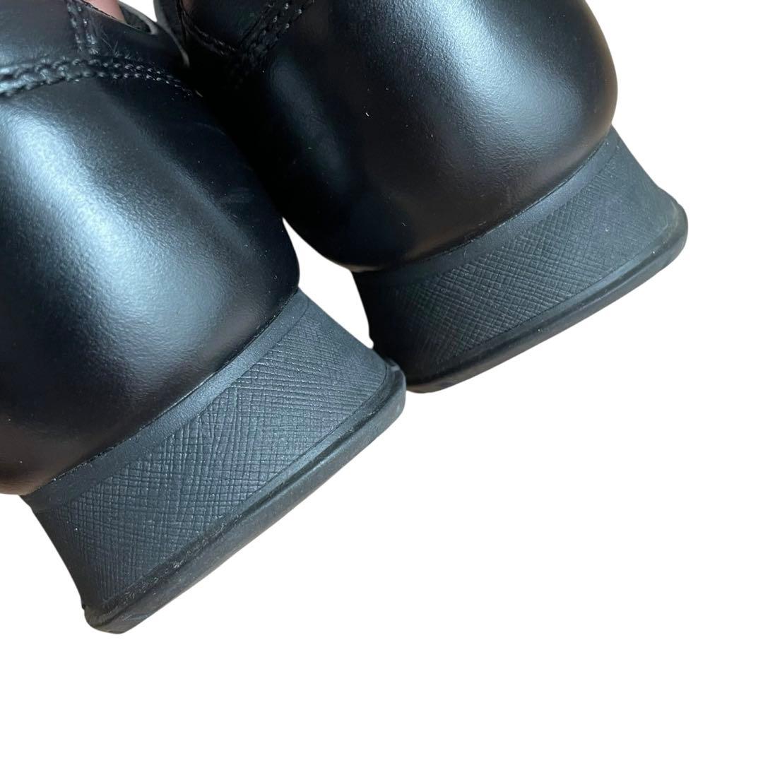 未使用級✨　PRADA SPORT スニーカー　レザー　黒　22.5相当