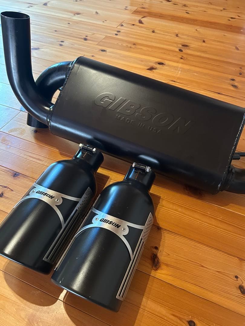 ラングラーJL ギブソンマフラー デュアル スプリット 2.0L /3.6L用