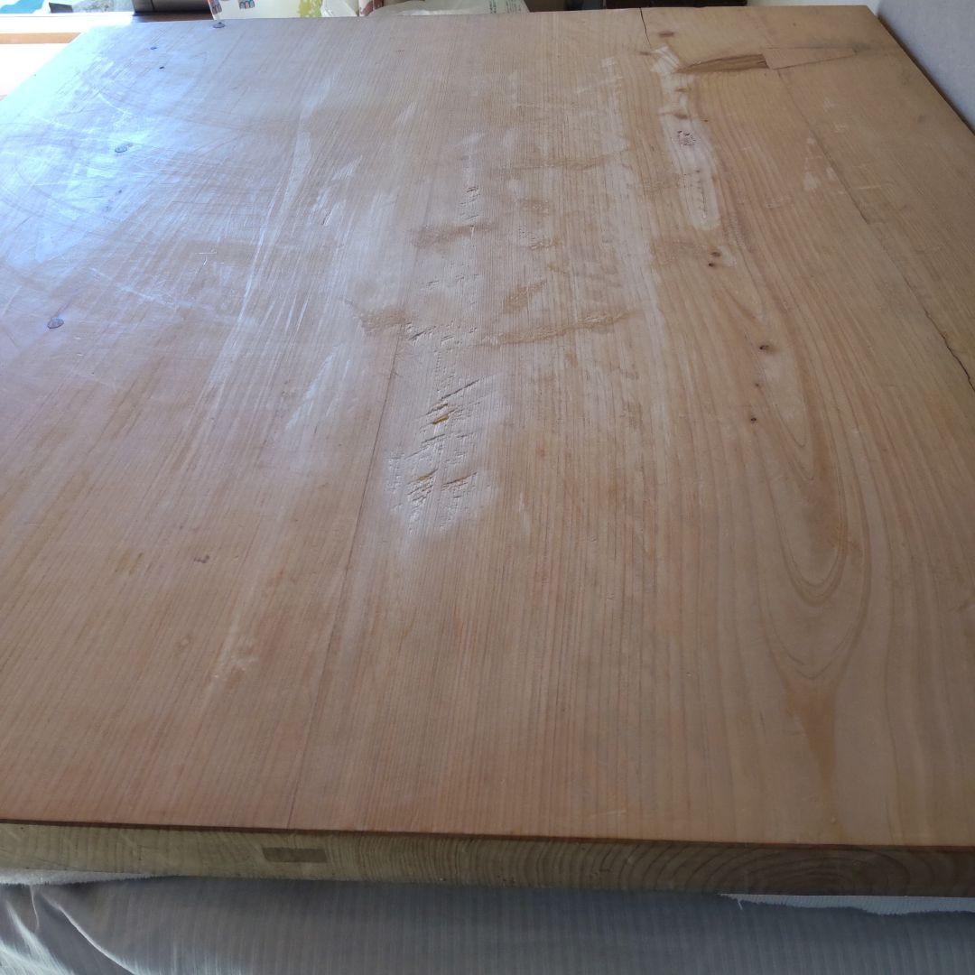 蕎麦打ち そば打ち台 のし板 のし台 麺台 餅板 業務用大判無垢板