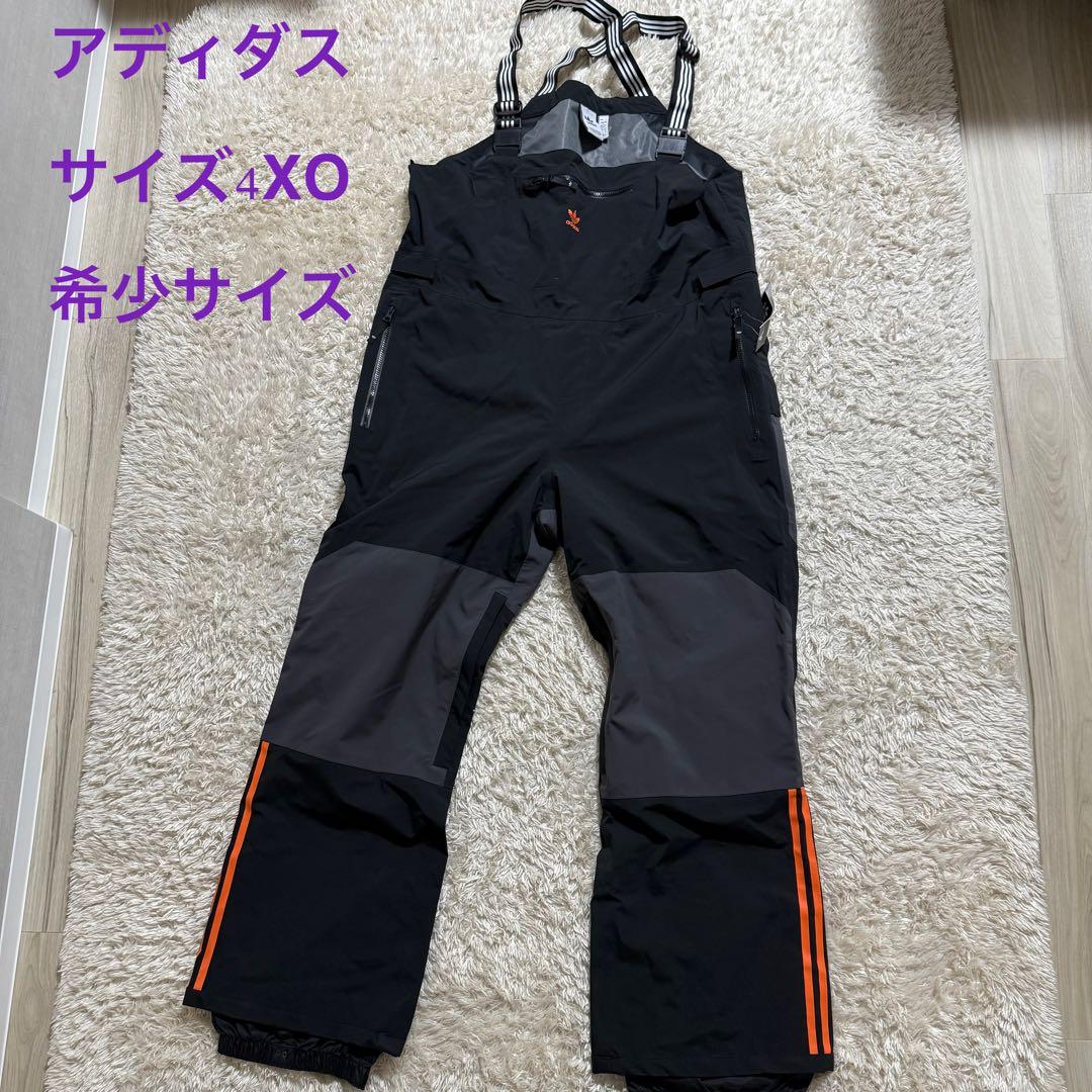 タグ付き美品アディダス 3レイヤービブ メンズ スノーボード 4XO