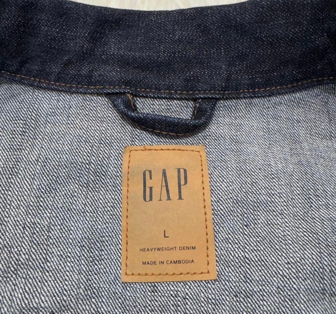GAP 25AW ヘビーウェイト デニムジャケット 完売品 2nd L