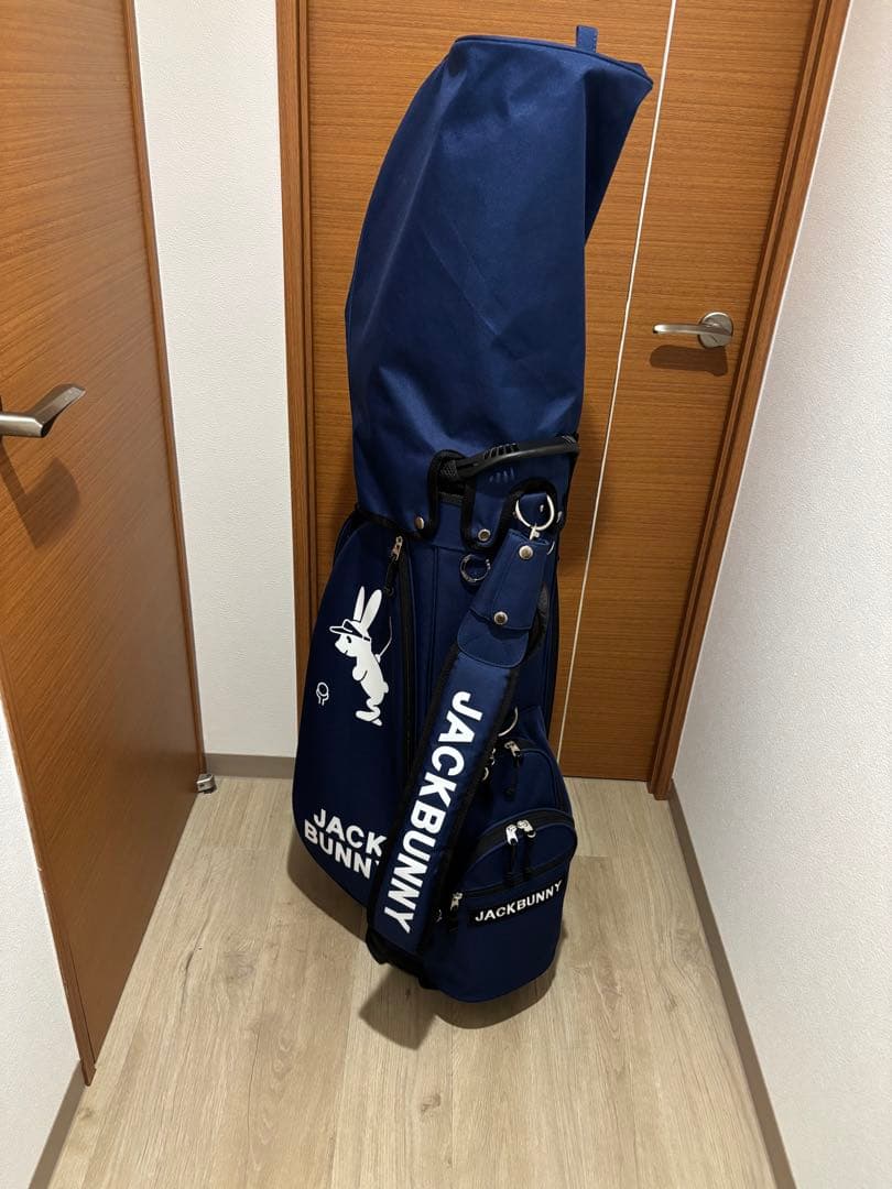 JACK BUNNY ネイビーキャディバッグ