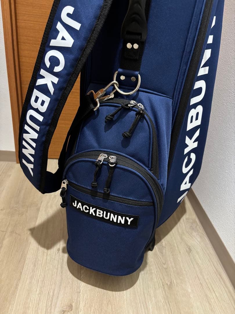 JACK BUNNY ネイビーキャディバッグ