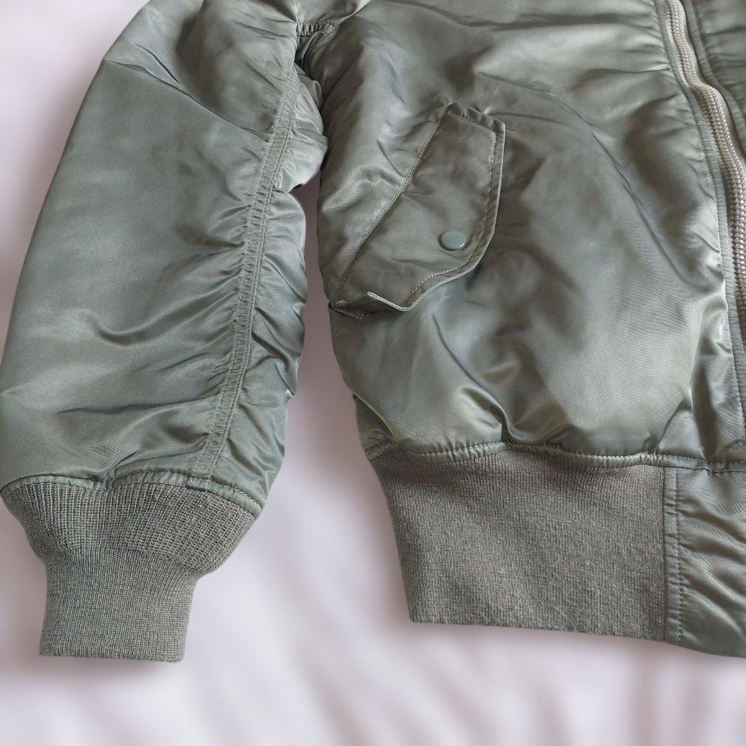 ALPHA アルファ MA-1 フライトジャケット アーカイブ Y2K カーキ