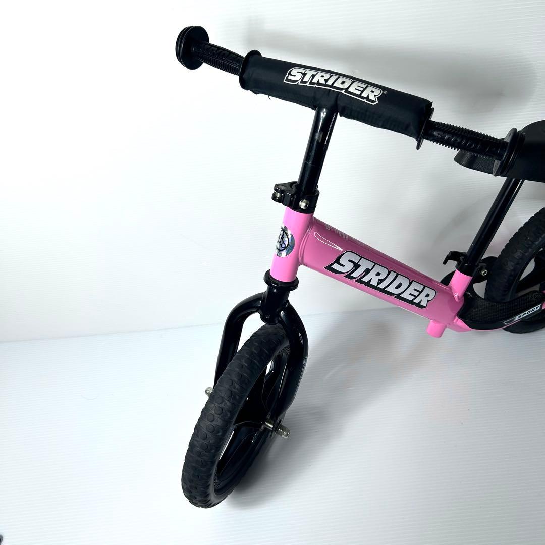 極美品☆STRIDER SPORT バランスバイク ペダル無し ピンク 桃色