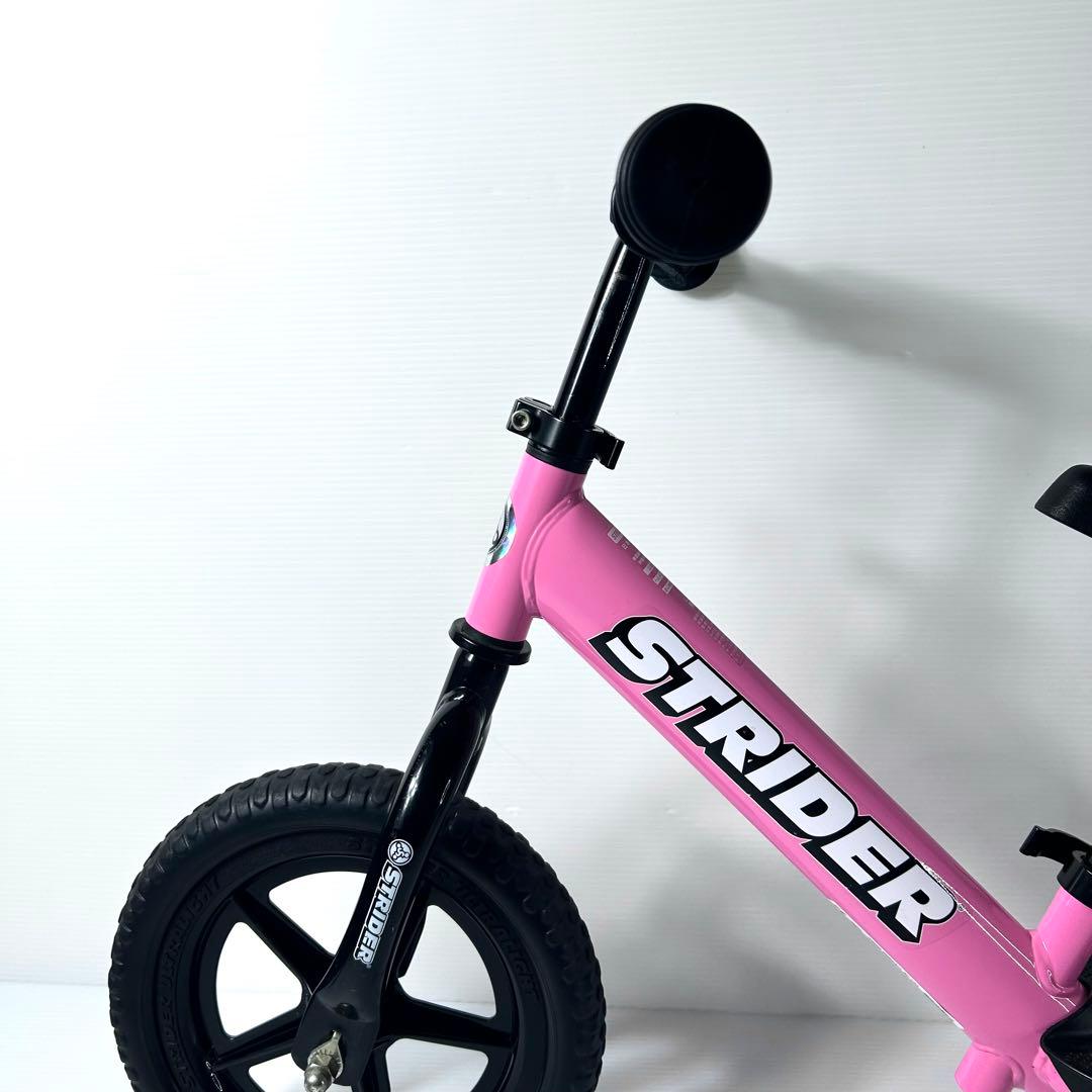 極美品☆STRIDER SPORT バランスバイク ペダル無し ピンク 桃色