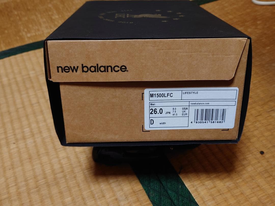 ラスト　26.0cm　ニューバランス　M1500LFC　Made in UK