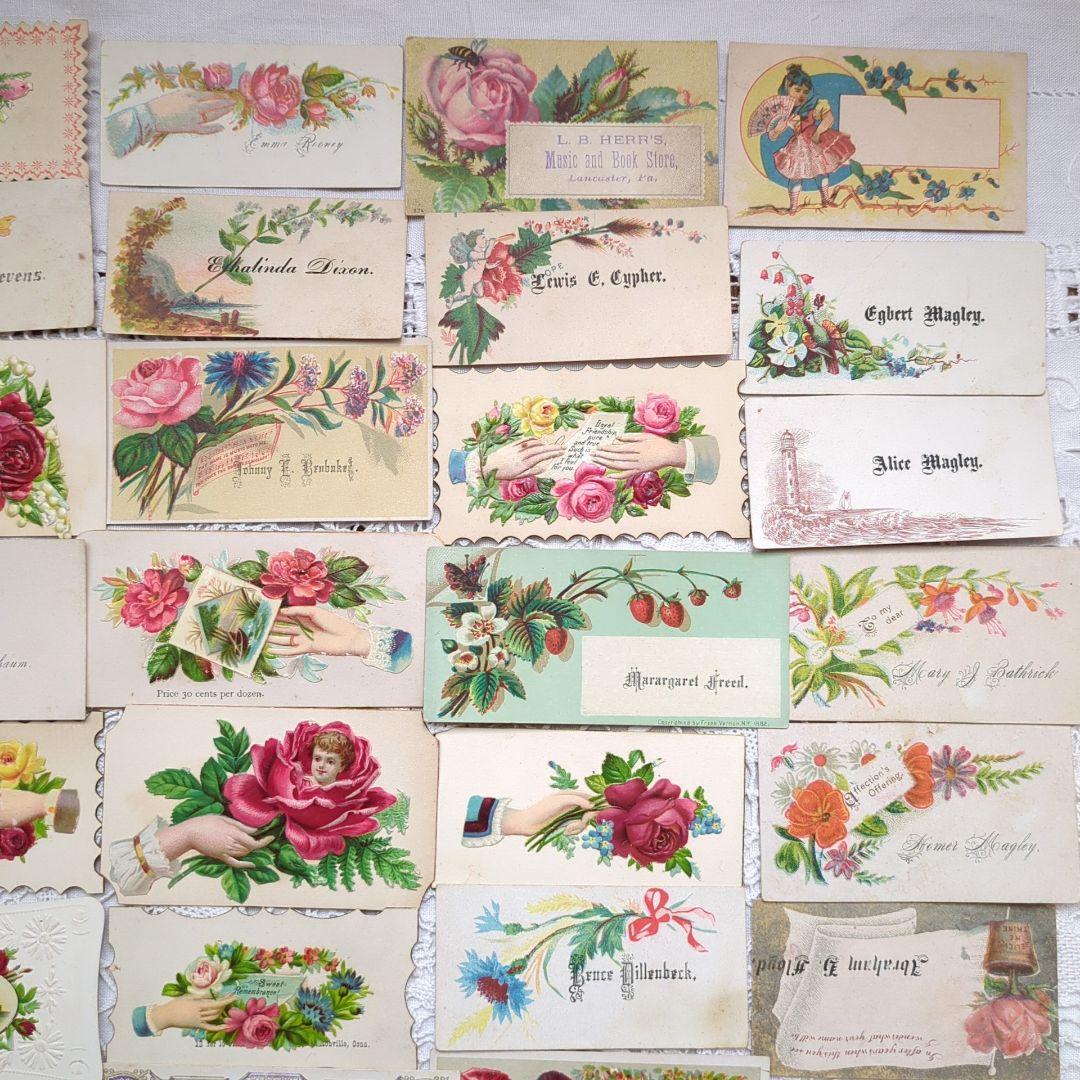 72枚①激レア コーリングカード クロモス アンティーク ヴィクトリアン