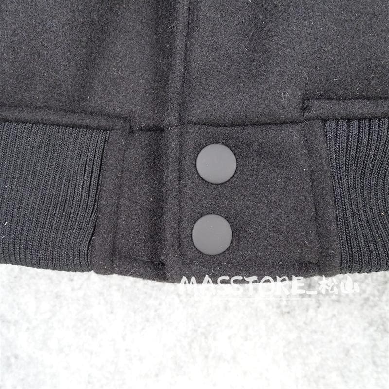 美品 スタジャン 牛革袖 レザージャケット スタジアムジャンパー M-5XL