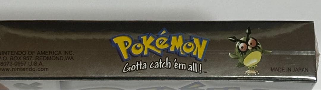 ポケモン シルバー版 ゲームボーイカラー 北米版 新品未開封