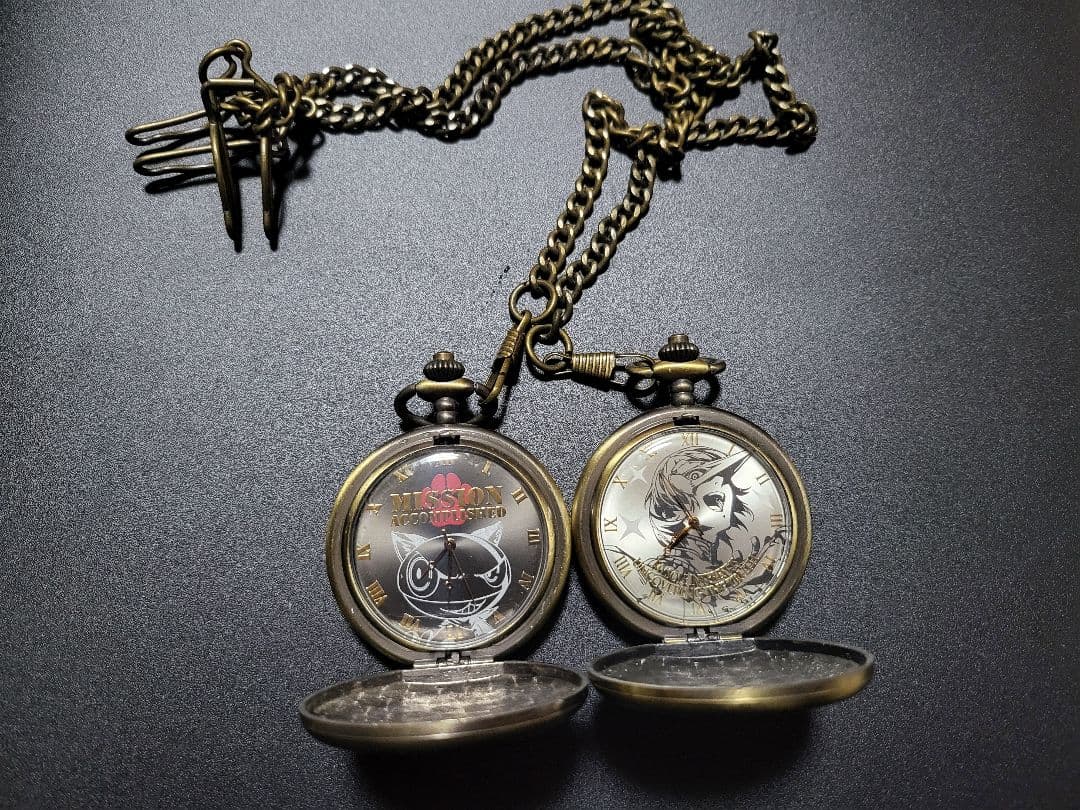 明智吾郎 モルガナ ペルソナ5 懐中時計 セット プライズ - メルカリ