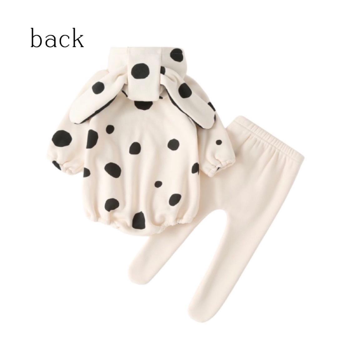 ダルメシアン ロンパース 赤ちゃん ベビー タイツ ディズニー パジャマ