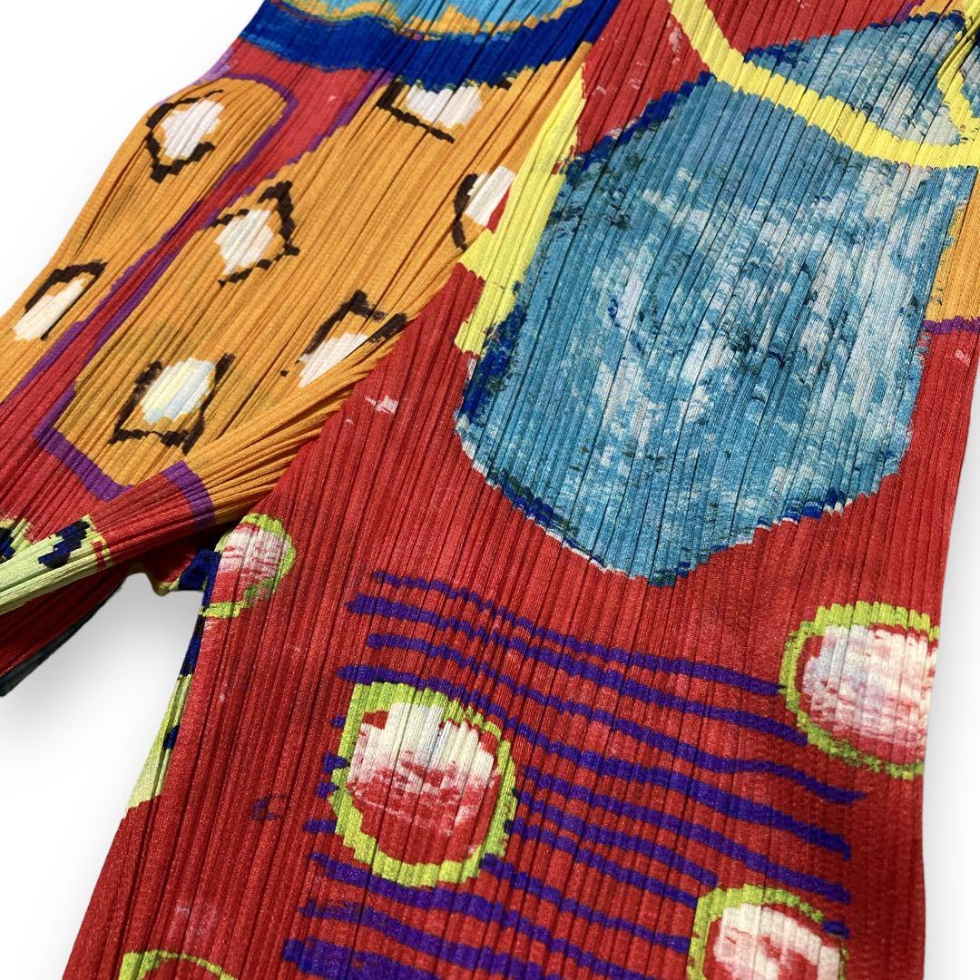 プリーツプリーズ PLEATS PLEASE ストレートパンツ フルレングス